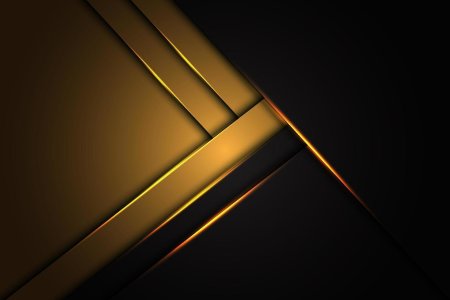 Черный с золотом