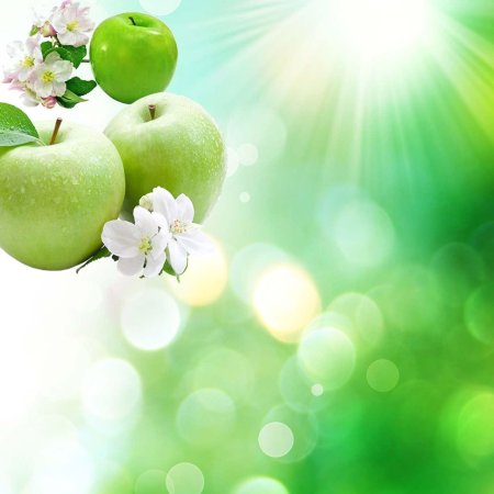 Яблоки зеленые