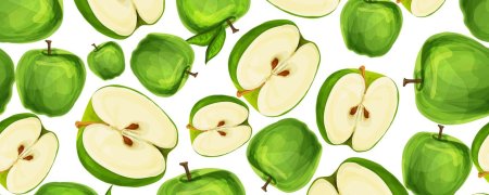 Яблочный фон