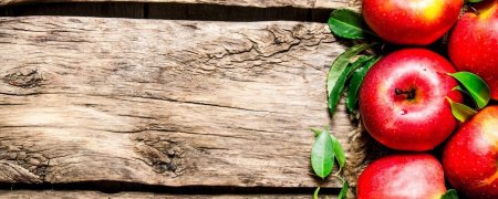 Фон с яблоками