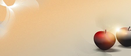 Яблоко абстракция