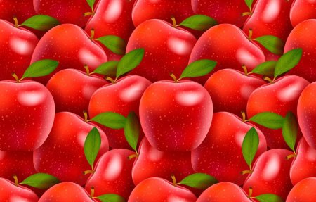 Красная яблоко