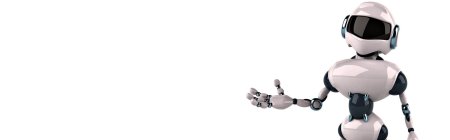 Робот на прозрачном фоне