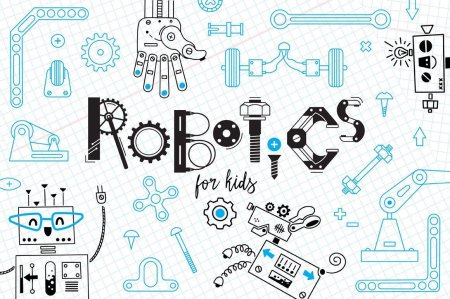 Робот векторное изображение