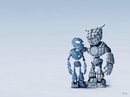 Заставки на телефон роботы