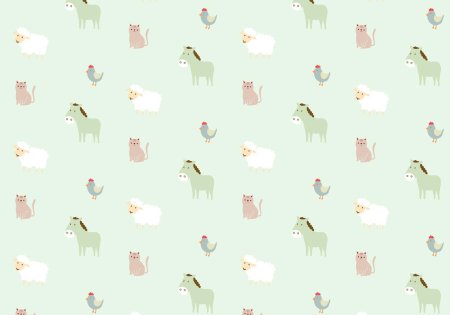 Паттерн с домашними животными