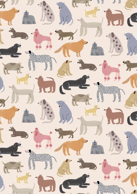 Принты собак