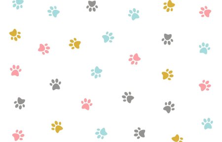 Фон кошачьи лапки