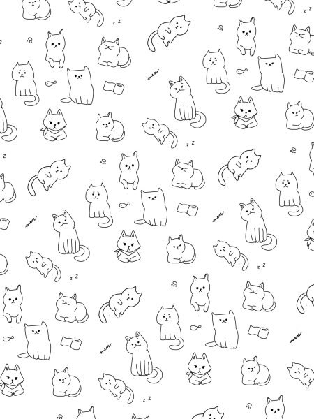 Кошачий фон