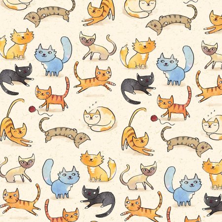 Фон кошачий