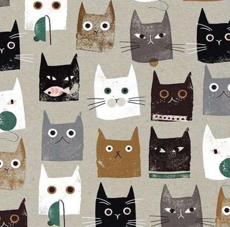 Паттерн с котами