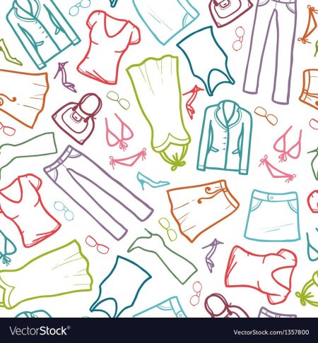 Женская одежда паттерн