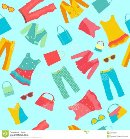 Красивый фон для одежды