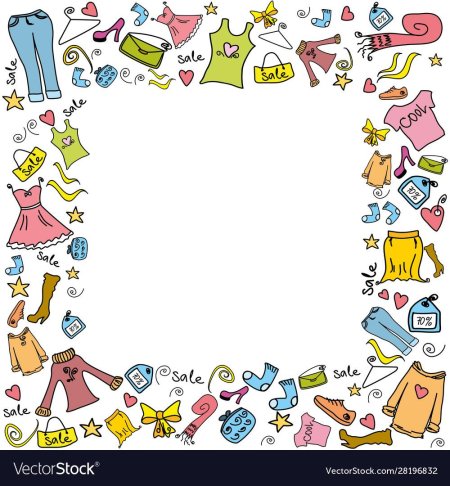 Рамка одежда