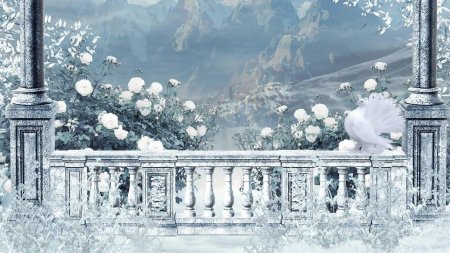 Фон зима для фотошопа