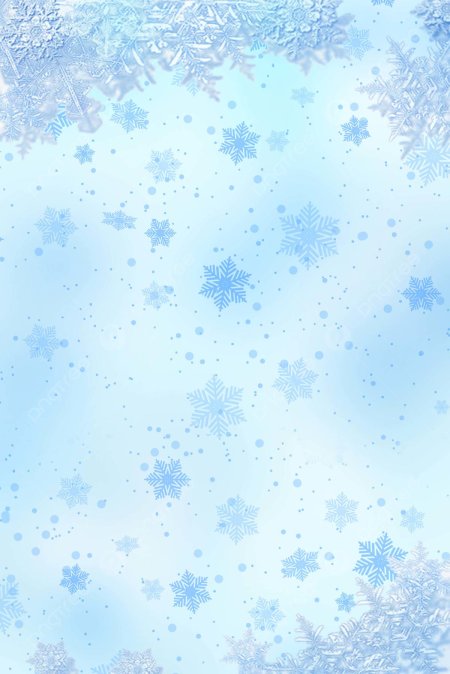 Фон снежинки