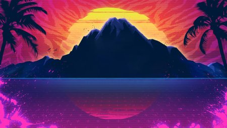 Майами восьмидесятые ретровейв