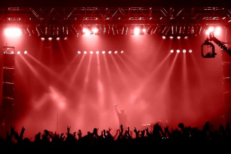 Сцена концерт фон