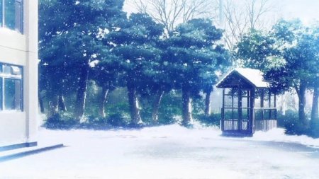 Аниме улица для гача лайф снег