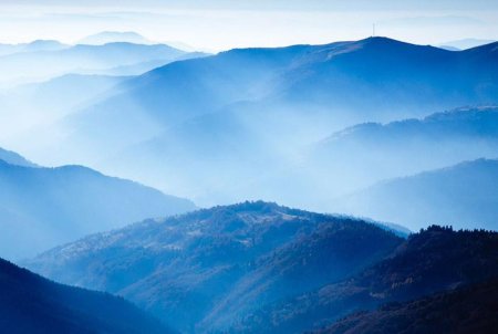 Карпаты голубые горы