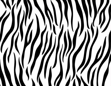 Тигровые полоски трафарет