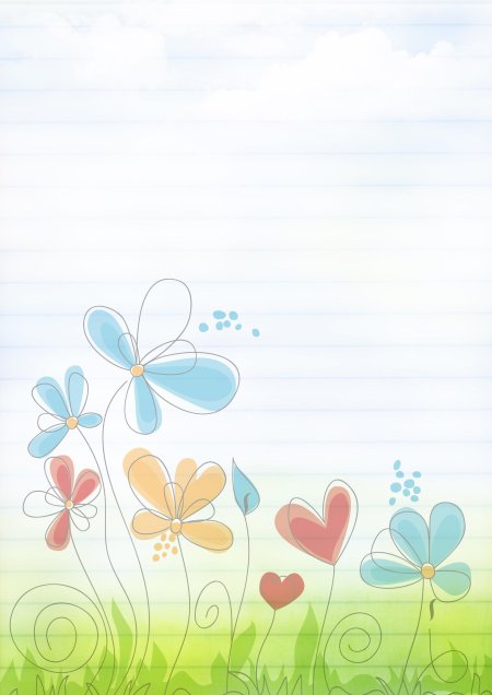 Красивый детский фон для текста