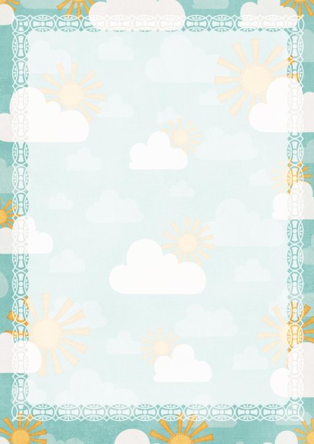 Подложки для текста детские