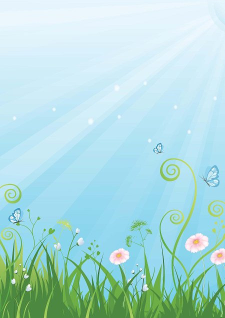 Летние фоны для детского сада