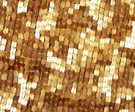 Пайетки золото