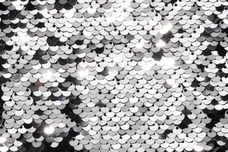 Серебряные пайетки