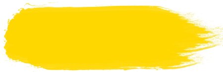 Желтый мазок кистью