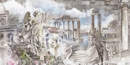 Древний Рим архитектура фреска