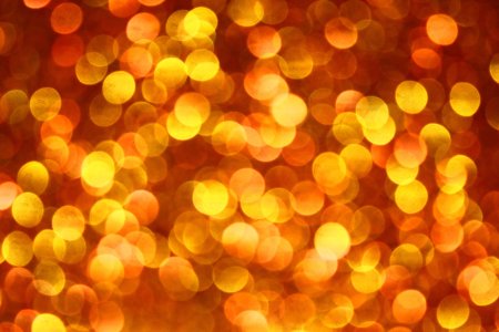 Оранжевый блик