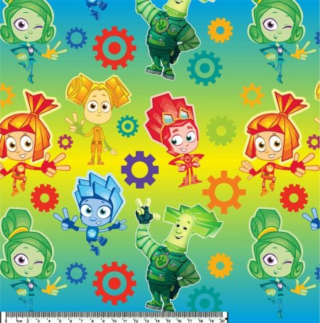 Фон в стиле Фиксиков