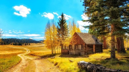 Изба деревня деревня тропа