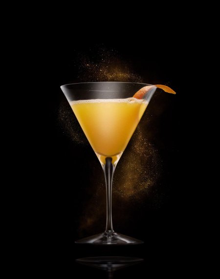 Коктейли сауэр с манго