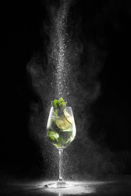 Коктейль с дымом