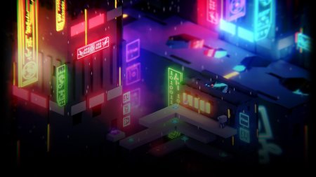 Пиксельный киберпанк город / pixel cyberpunk city