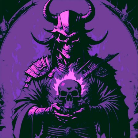 Фиолетовый самурай