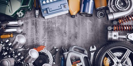 Фон для магазина автозапчастей