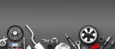 Автозапчасти фон для баннера