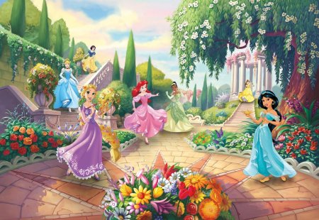Фотообои "Disney Princess Park"