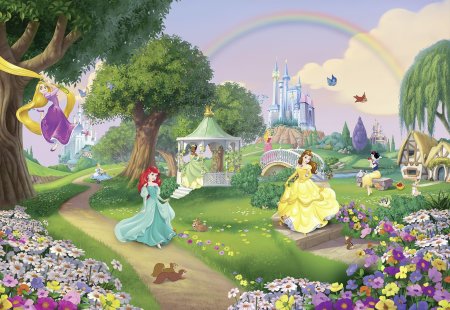 Фотообои "Disney Princess Park"