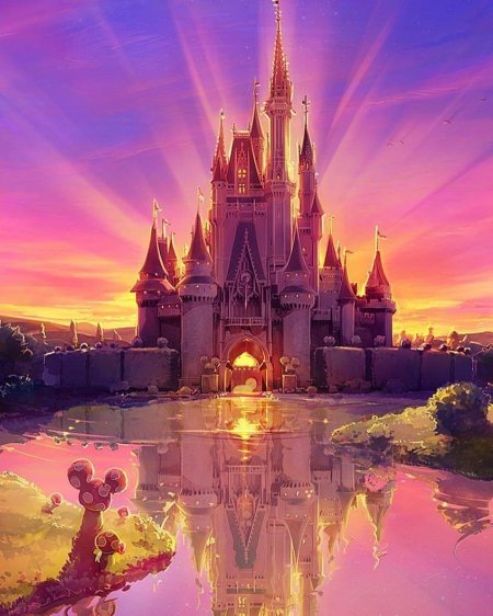 Замок уолт дисней пикчерз