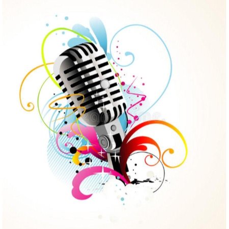 Микрофон и Ноты