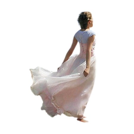 Женщина в белом платье