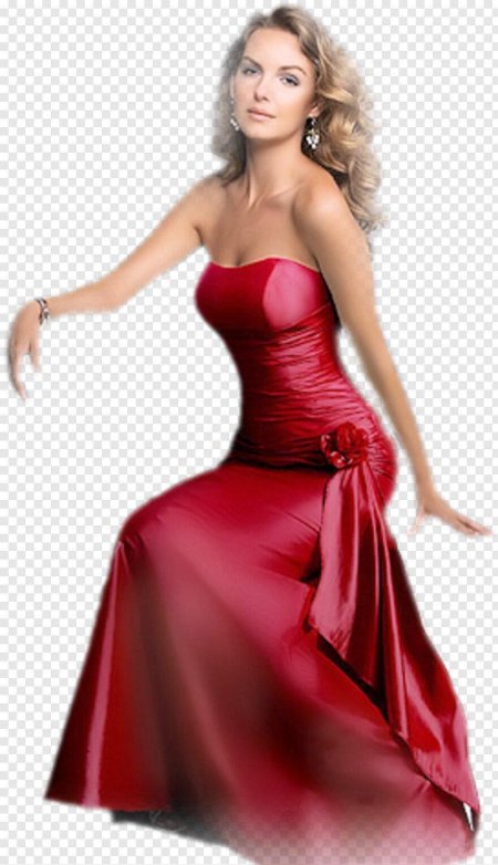 Девушка в Вечернем платье