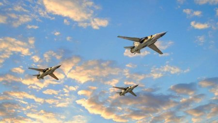 Военные самолеты в небе