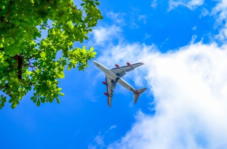 Самолет небо