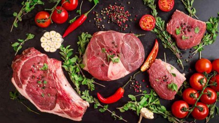 Фон мяса